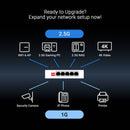 ASUS QG-U1050 5-Port 2.5G Unmanaged Switch