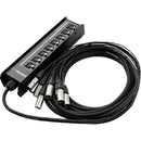 Gator Cableworks Backline Series 8-Channel Drop Snake (50')