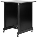 Gator Wood Rack Cabinet (14 RU, Black)