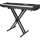 Gator Double-X Keyboard Stand with Ergonomic Adjustment