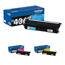 Brother TN436 Super High-Yield 3-Color Toner Cartridge Kit