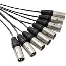 Gator Cableworks Backline Series 8-Channel Drop Snake (25')