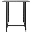Gator Wood Rack Cabinet (14 RU, Black)