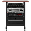 Gator Wood Rack Cabinet (14 RU, Cherry)