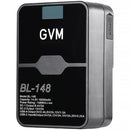 GVM BL-148 V-Mount Battery with D-Tap, USB, and DC Outputs (10,000mAh)