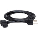 Hosa Technology Right-Angle PC Power Cord (18 AWG, Black, 8')