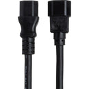 Hosa Technology Power Extension Cord (14 AWG, Black, 8')
