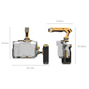 SmallRig Hawklock Quick Release Cage Kit for Sony a7 IV, a7R V & a7S III (Bumblebee Edition)