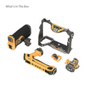 SmallRig Hawklock Quick Release Cage Kit for Sony a7 IV, a7R V & a7S III (Bumblebee Edition)