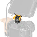 SmallRig Swivel and Tilt Adjustable Monitor Mount with Cold Shoe (Bumblebee Edition)