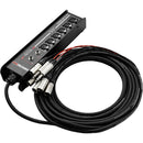 Gator Cableworks Backline Series 6-Channel Drop Snake with 2 Returns (30')