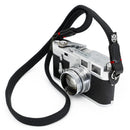 Owlkrown Classic Flat Rope Strap (Black with Red Accent, 30")