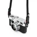 Owlkrown Classic Flat Rope Strap (Black with Red Accent, 30")