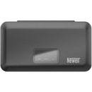 Newell LCD Dual-Channel Charger with SD Card Reader for Nikon EN-EL14 Battery