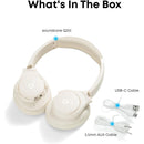 Soundcore by Anker Q20i Wireless Hybrid Noise Canceling Over-Ear Headphones (White)