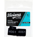 Viviana Lav Mic Patch for 8NP Bag and DPA 4061 (Black, 4-Pack)