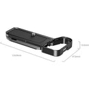 SmallRig Baseplate with AirTag Slot for Sony a7C II and a7CR (Black)