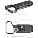 SmallRig Baseplate with AirTag Slot for Sony a7C II and a7CR (Black)