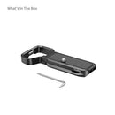 SmallRig Baseplate with AirTag Slot for Sony a7C II and a7CR (Black)