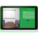 IAdea WRP-1000-H 10.1" Touchscreen Room Booking Panel with NFC, HID Badge & Mobile Access