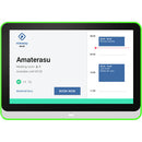 IAdea WRP-1000-H 10.1" Touchscreen Room Booking Panel with NFC, HID Badge & Mobile Access