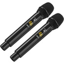 Icon Pro Audio WM 3.2 2-Person Handheld Cardioid Wireless Microphone System (550 to 579 MHz)