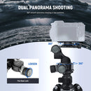 Neewer TH16 3-Way Geared Tripod Head with Quick Release Plate