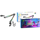 Technical Pro Microphone Suspension Boom Arm Stand with LED Lighting