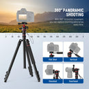 Neewer TP08 2-in-1 Aluminum Tripod with Ball Head and Monopod (77")