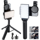 Neewer Basics BL120B Clip-On LED Selfie Phone Light Kit