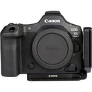 Really Right Stuff Video Offset L-Bracket for Canon R5, R5 Mark II, R6 & R6 Mark II