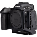 Really Right Stuff Video Offset L-Bracket for Canon R5, R5 Mark II, R6 & R6 Mark II