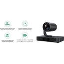 Yealink SmartVision 80 Quad-Eye Intelligent 4K PTZ Camera with 20x Optical Zoom