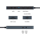 HYPER HyperDrive Flex 9-Port USB-C 3.2 Gen 1 Dock