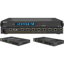 WyreStorm MXV-0808-H2A-KIT 4K60 8x8 HDBaseT Matrix Kit with 8 Receivers (115')