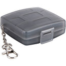 JJC Memory Card Case for 4 SD and 4 microSD Cards (Gray)