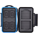 JJC Memory Card Case for 2 CF, 4 SD & 4 microSD Cards