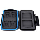 JJC Memory Card Case for 2 CF, 4 SD & 4 microSD Cards