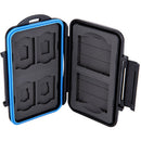 JJC Memory Card Case for 2 CF, 4 SD & 4 microSD Cards