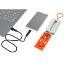 JJC MCK-CS1 Multi-Functional Data Cable Set with Storage Case (Gray/Orange)