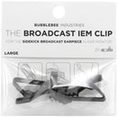 Bubblebee Industries The Broadcast IEM Clip (2-Pack, Large)