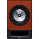 Technics SC-CX700 2-Way Active Wireless Bookshelf Speakers (Terracotta Brown, Pair)