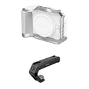 SmallRig Camera Cage Kit with Top Handle for Canon EOS R50 V (Silver)