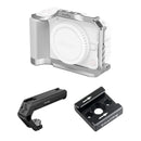SmallRig Camera Cage Kit with Top Handle and Cold Shoe for Canon EOS R50 V (Silver)