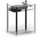 Transparent Turntable Stand (Black)