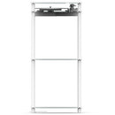Transparent Turntable Stand (White)