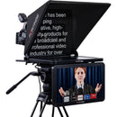 Fortinge 15" PROX Series Studio Prompter Set with HDMI, BNC, VGA, and SDI Inputs (High Brightness)