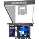 Fortinge ROBO IP High-Brightness Studio Teleprompter with IP Input for PTZ Cameras (21")
