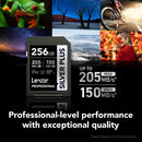 Lexar 256GB Professional SILVER PLUS UHS-I SDXC Memory Card (5-Pack)