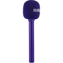 RODE Interview GO Handheld Mic Adapter for Wireless Clip-On Transmitter (Purple)